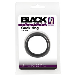 Black Velvets Cockring Velvet Ring L Noir 38mm